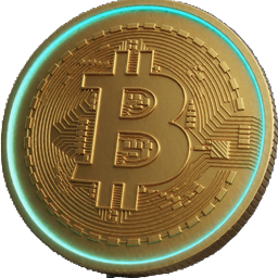 Bitcoin BTC Coin Icon f&uuml;r Krypto Einzahlung bei Rainbet